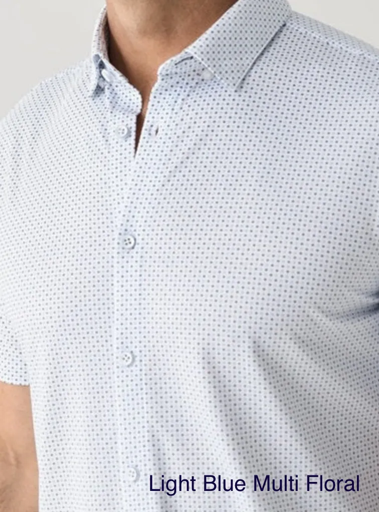 Halyard Short Sleeve Dress Shirt Plus Size