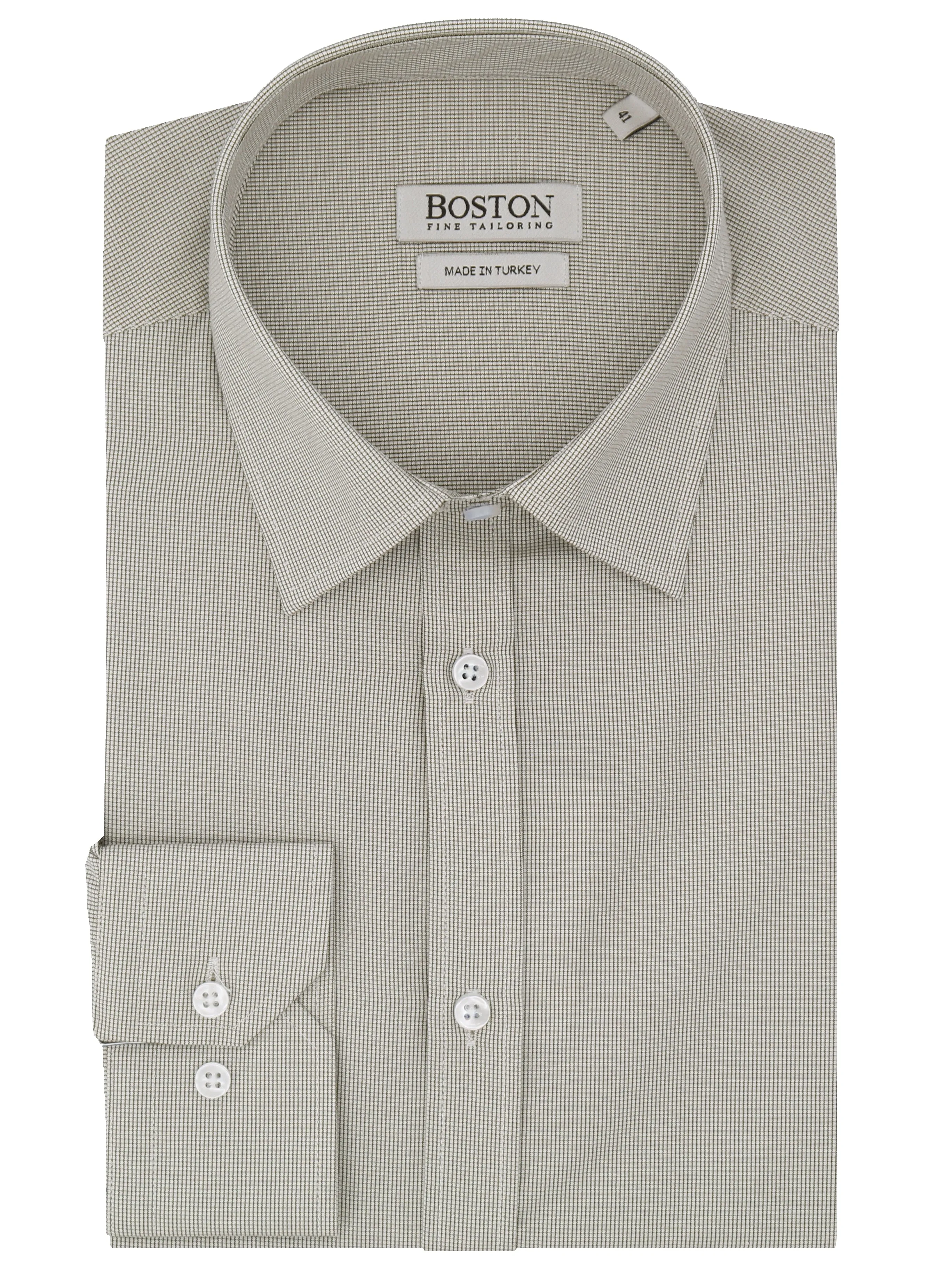 Liberty Business Brown Microchecked Shirt Effortless Style