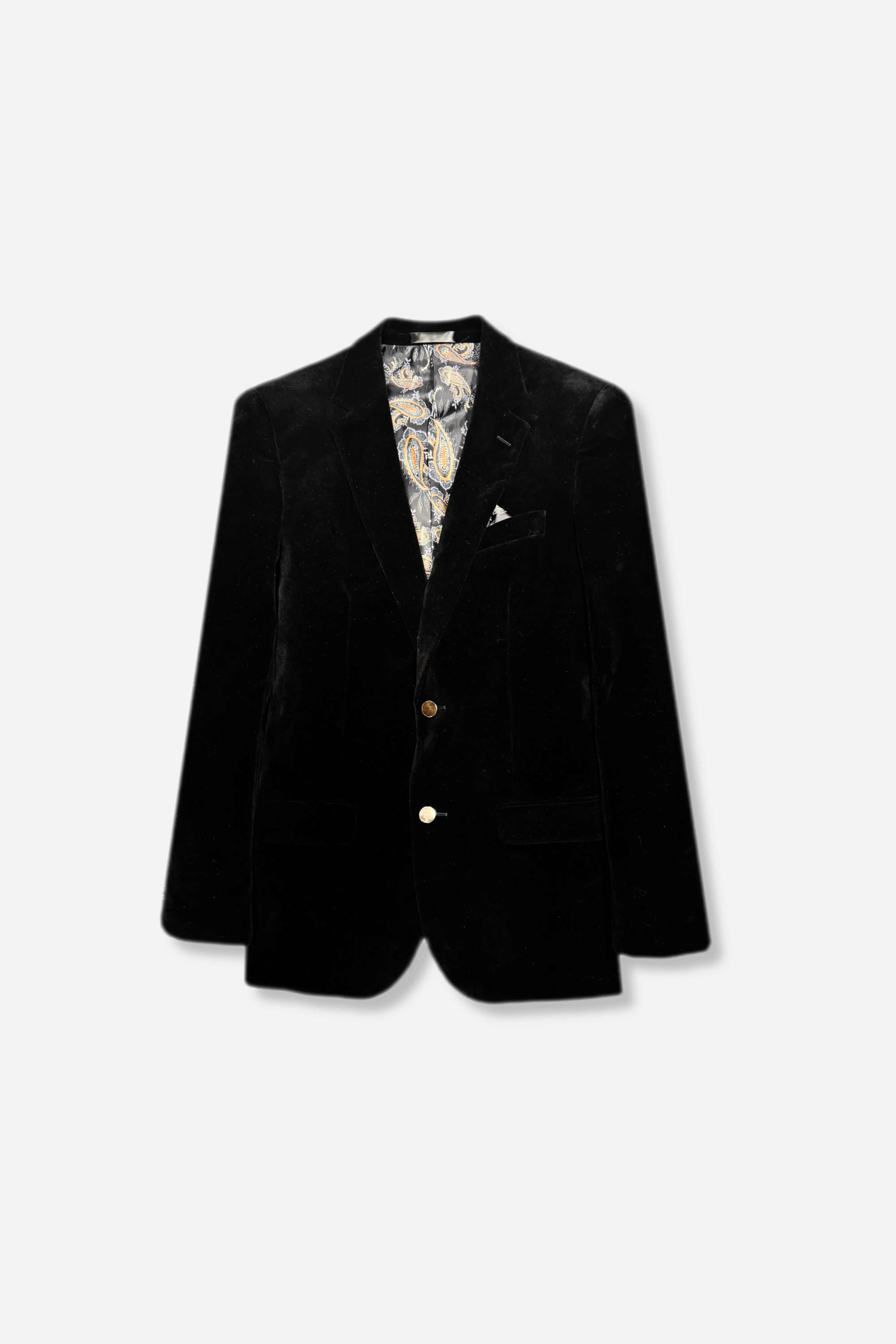 Seamless Technology Kenmark Velvet Blazer