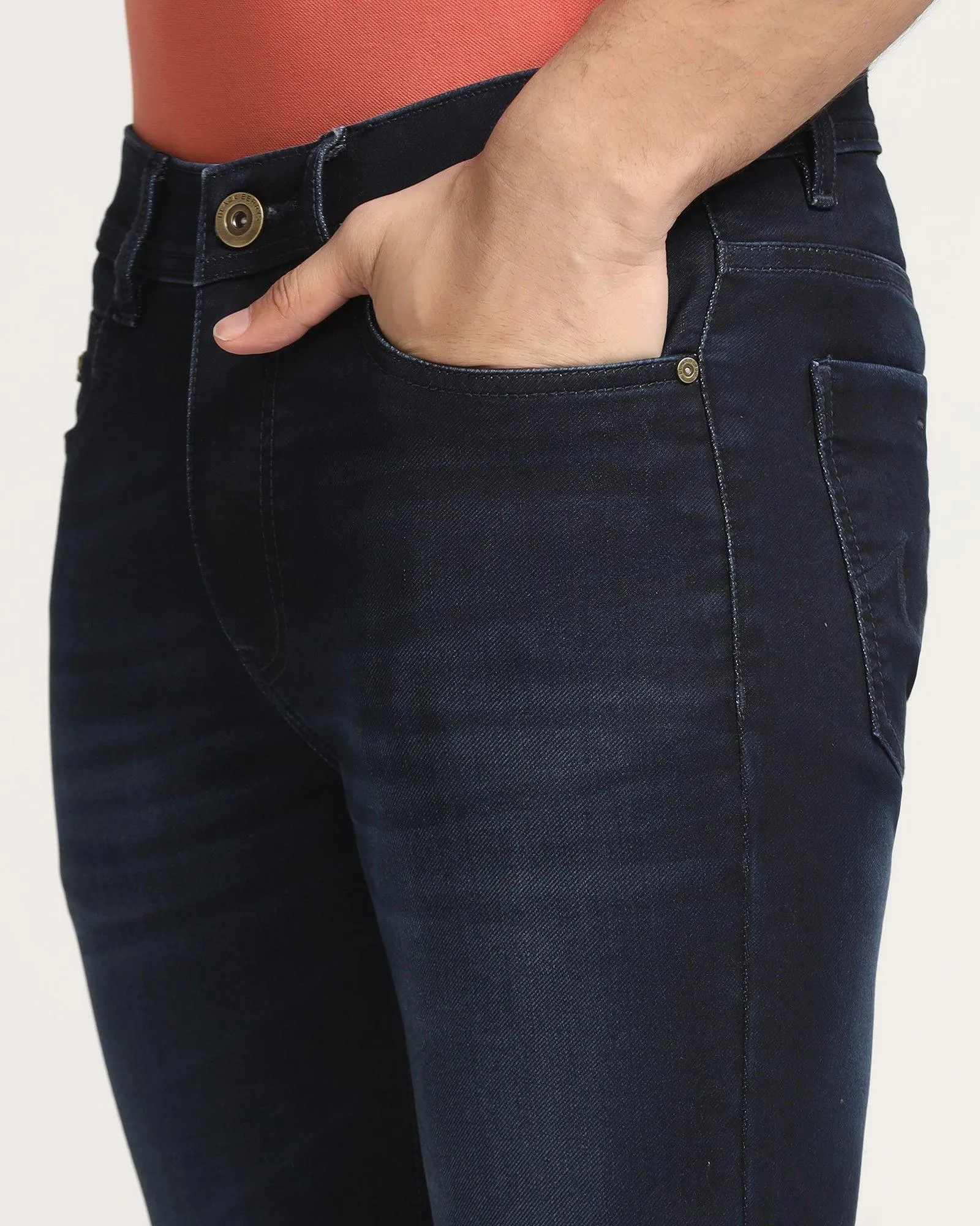 Low Impact Manufacturing Slim Yonk Fit Indigo Jeans - Arlo