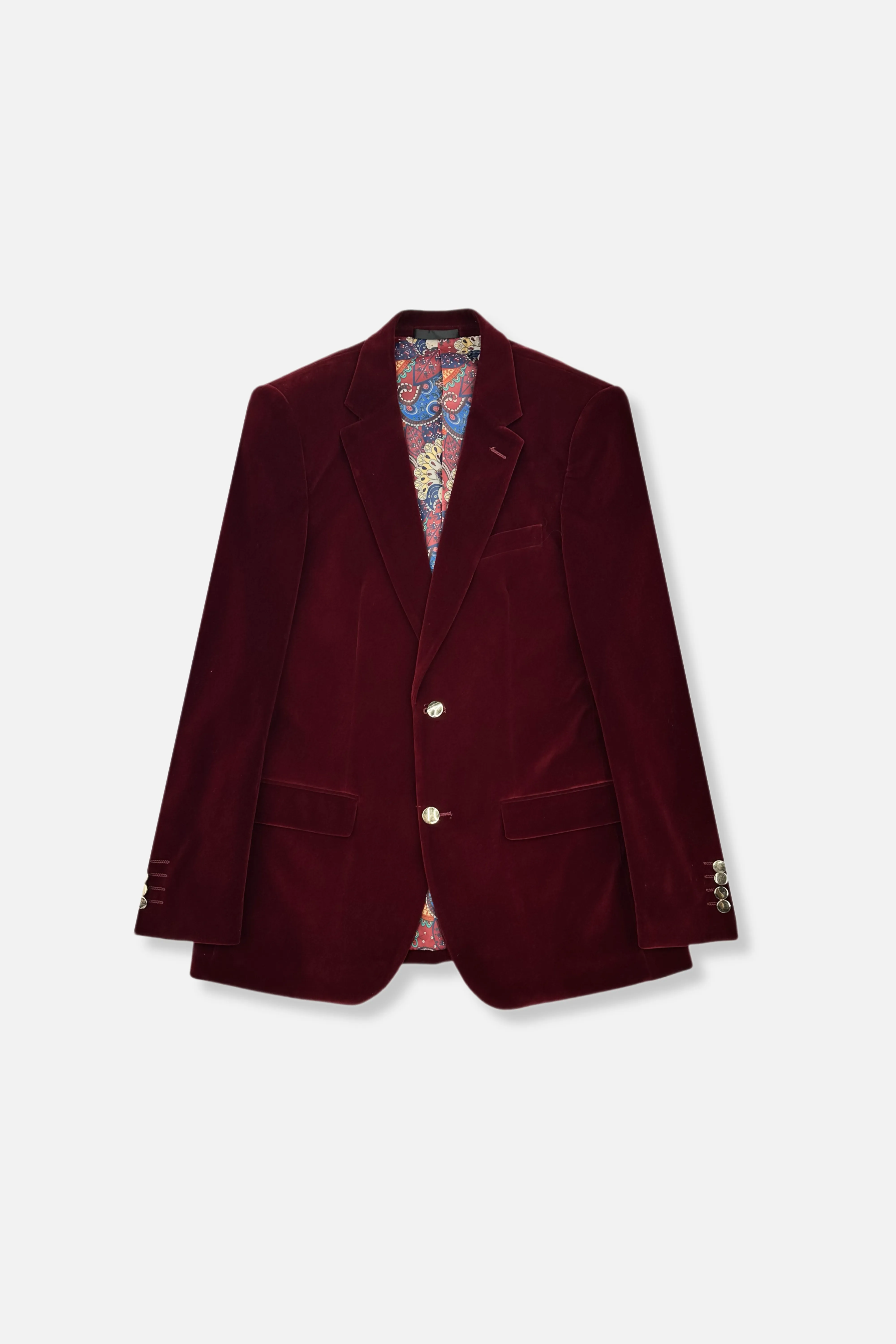 Odor Resistant Lining Kenmark Velvet Blazer
