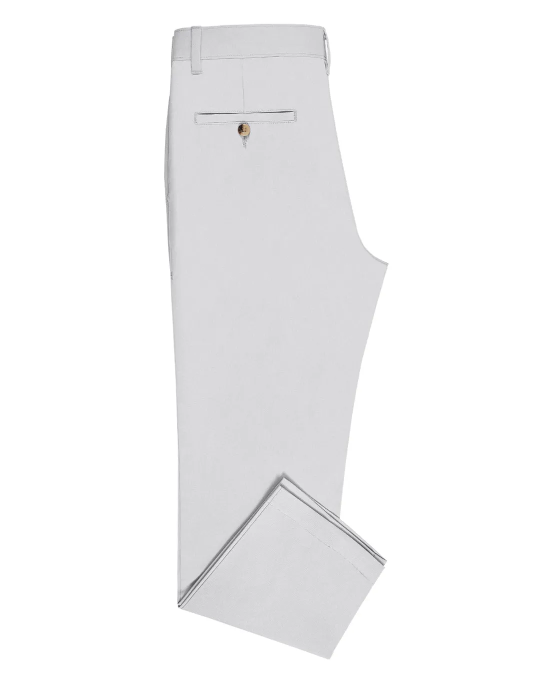 Genoa Chino Pant Light Grey Quick Comfort Fit