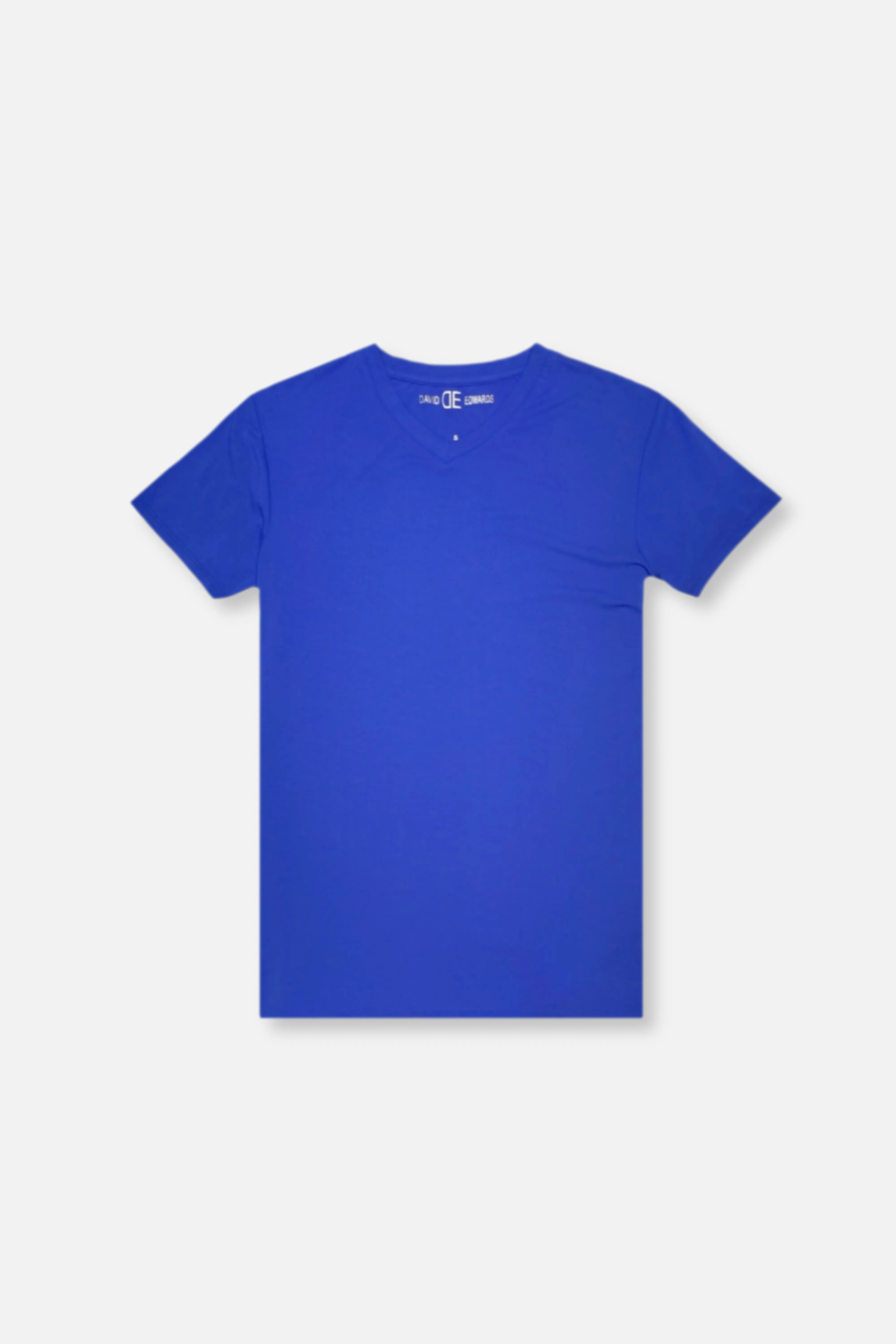 Compact Stitch Pattern Delta V-neck T-Shirt