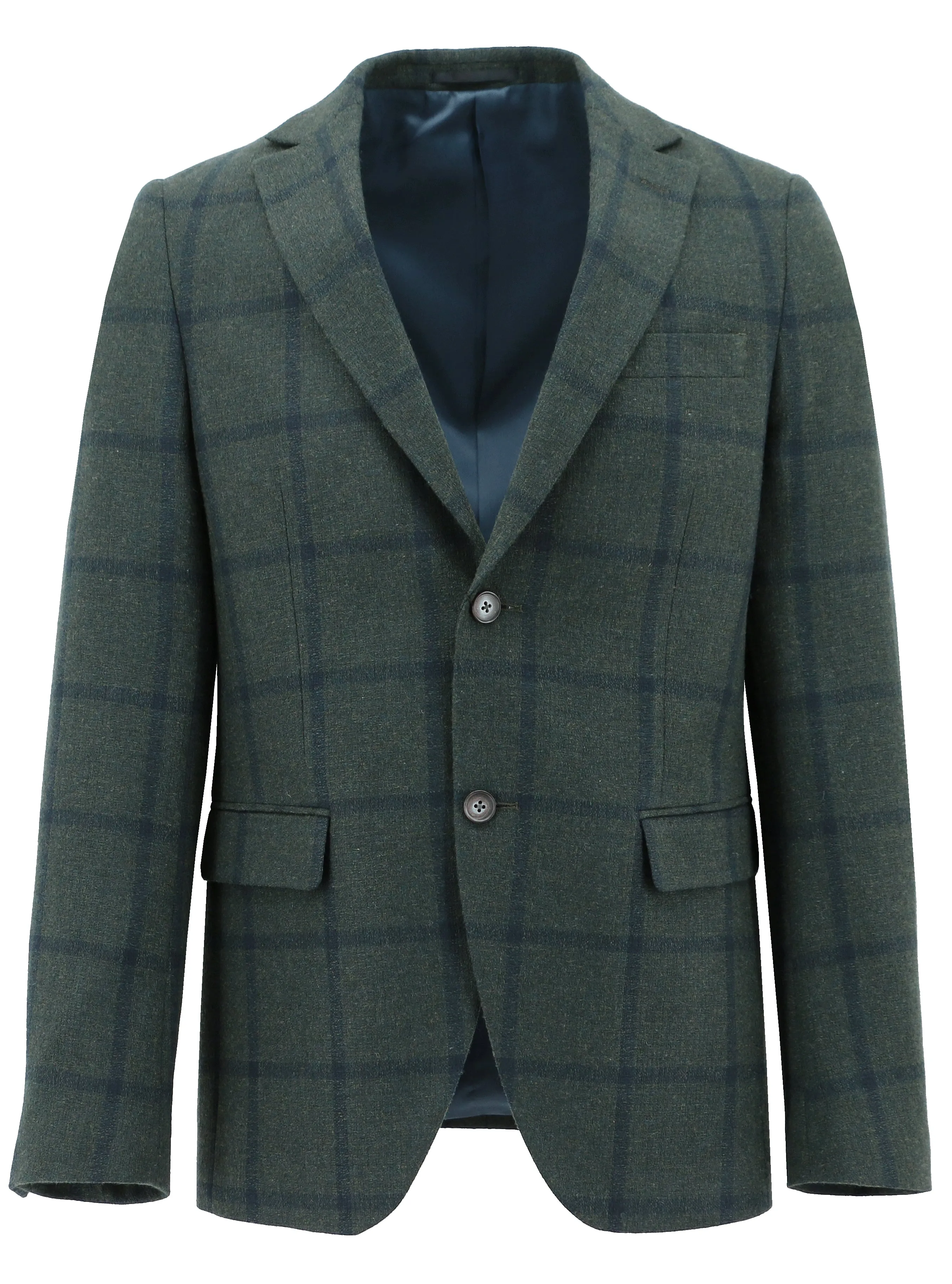 Melrose Green Checked Sports Jacket Fashion Use