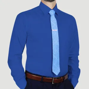 ARTURO Modern Fit Long Sleeve Royal Dress Shirt (4X to 6X) Holiday Style
