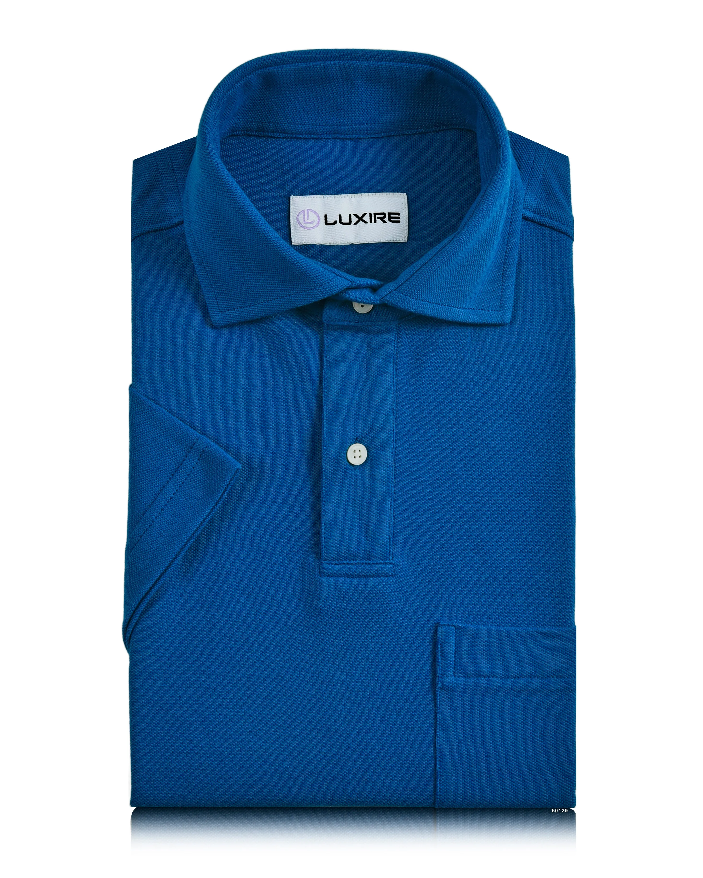Quick Dry Layer Blue Polo T-Shirt