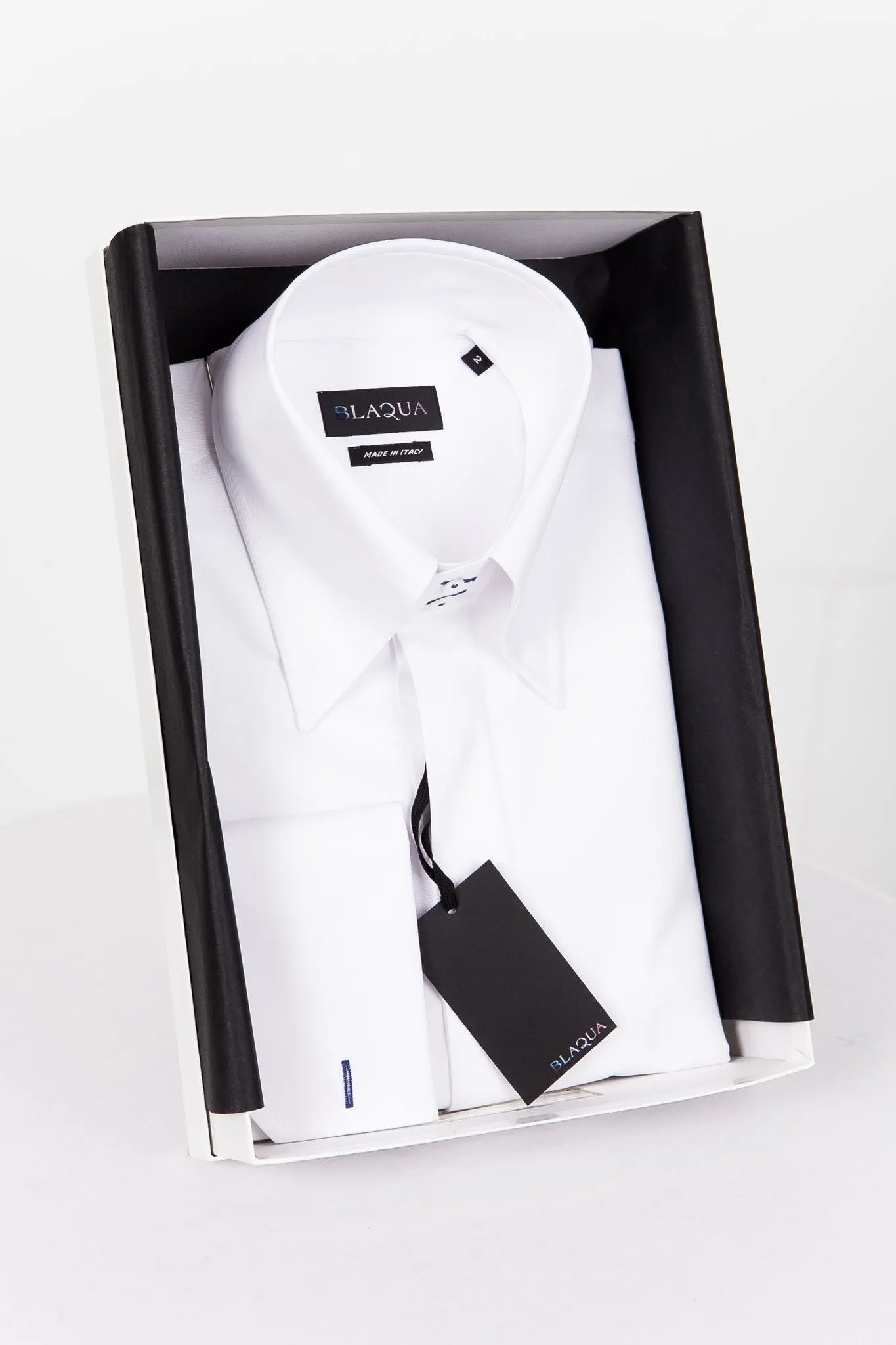 Ultimate Comfort BLAQUA LUKE WHITE Patterned Texture