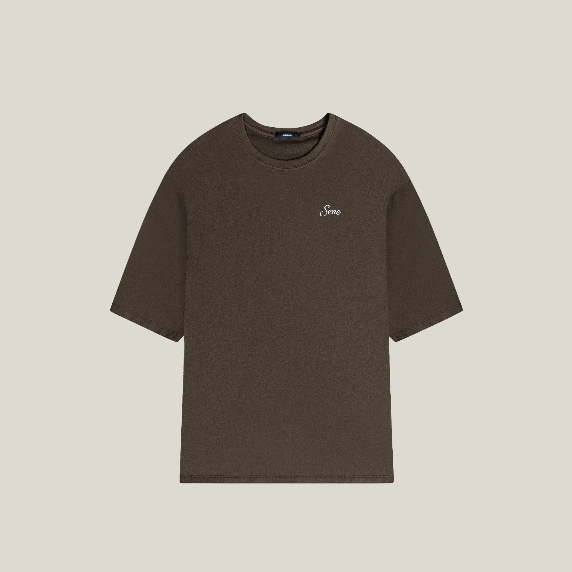 Cumulus Drop Script T-Shirt Casual Everyday Breathable and Comfortable