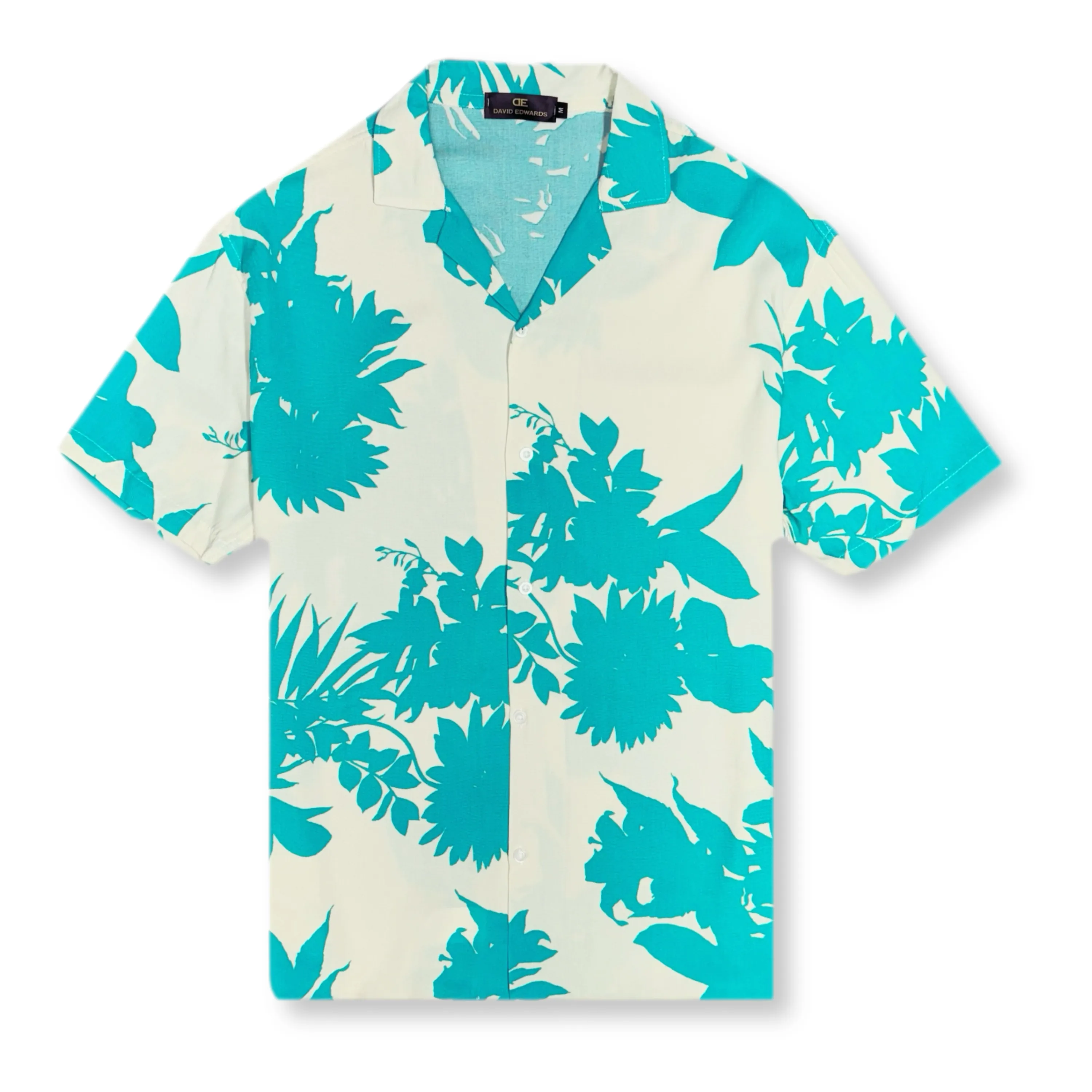 Dobby Tropical Resort Revere Collar Shirt Dense Fit