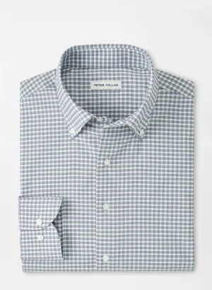 Waffle Weave Mountain Escape Cashiers Performance Twill Sport Shirt