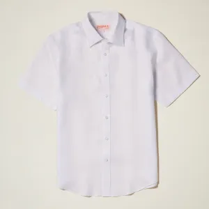 Soft Jacket Inserch SS Linen Shirt SS717-00002 White