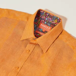 Inserch SS Linen Shirt SS717-00191 Sunburst Zero Core Ocean Air