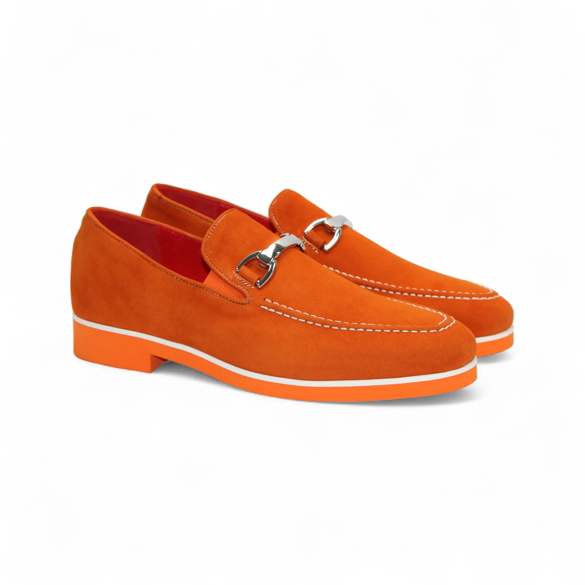 Cliff Edge Emilio Franco "Nino II" Orange Loafer