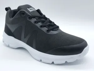Zero Break In Feel INSIGHT Men's Black Soft Fabric Ultralight Athletic Fashion Shoes SP655