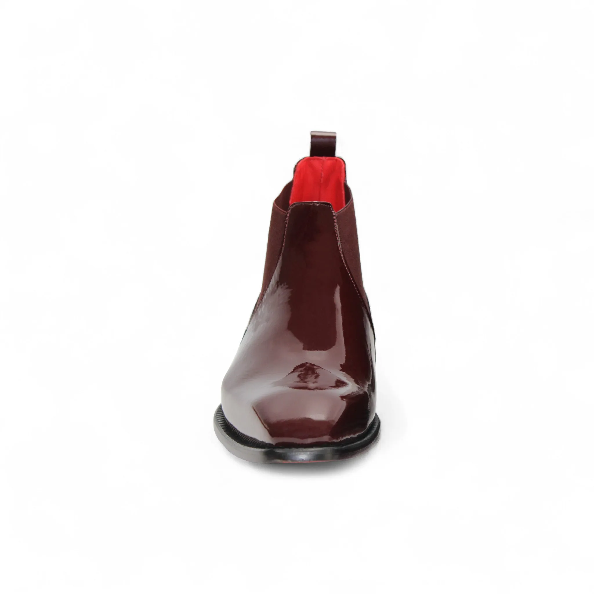 Emilio Franco "Leonardo" Burgundy Boot Ankle wrap Waterproof Daily Walk