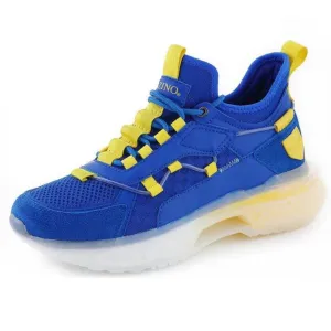 Footwear Style Azure Rush: Electric Blue Sneakers