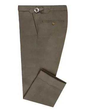 VBC 100% Wool Tan Brown Laser Cut Edges