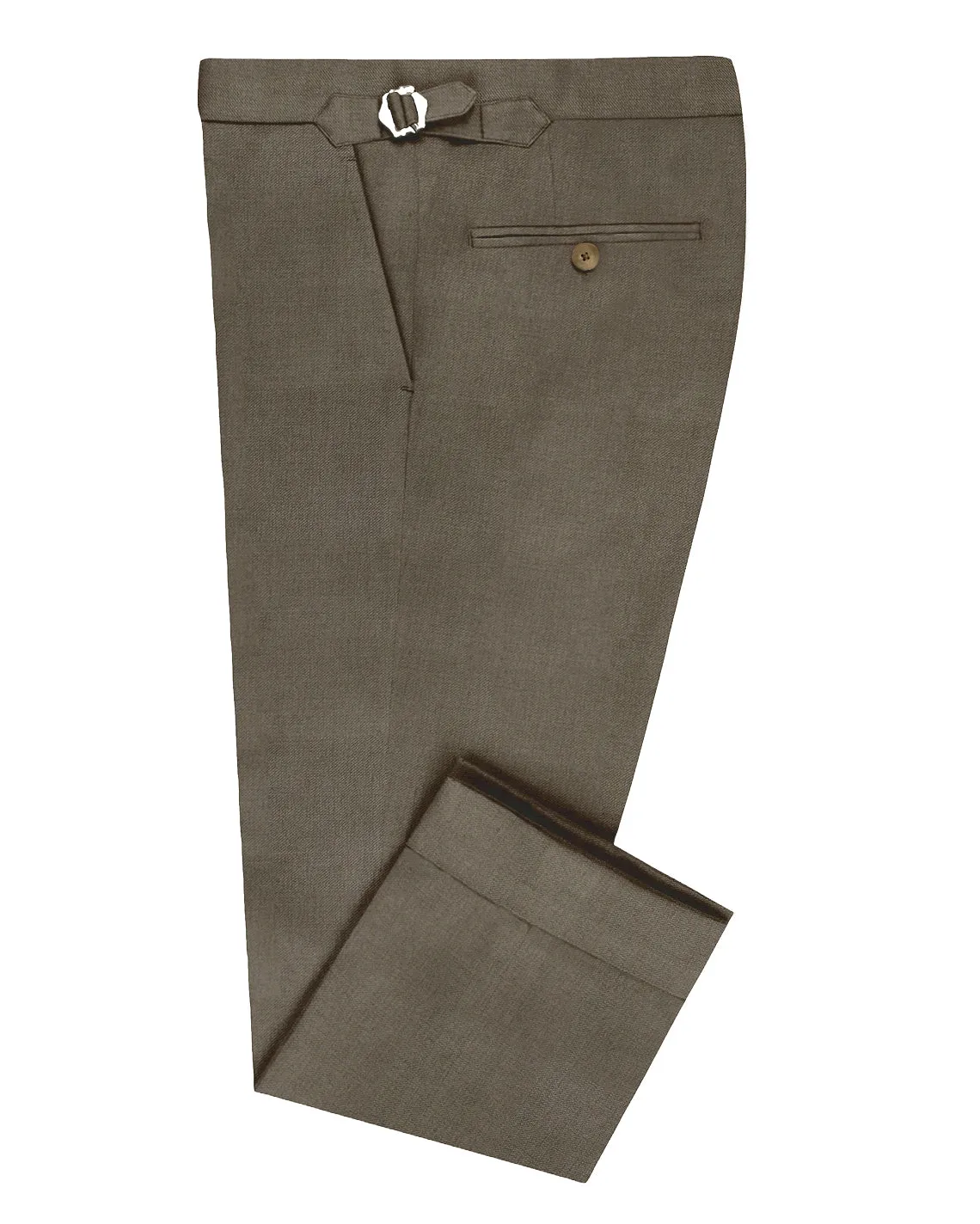 VBC 100% Wool Tan Brown Laser Cut Edges