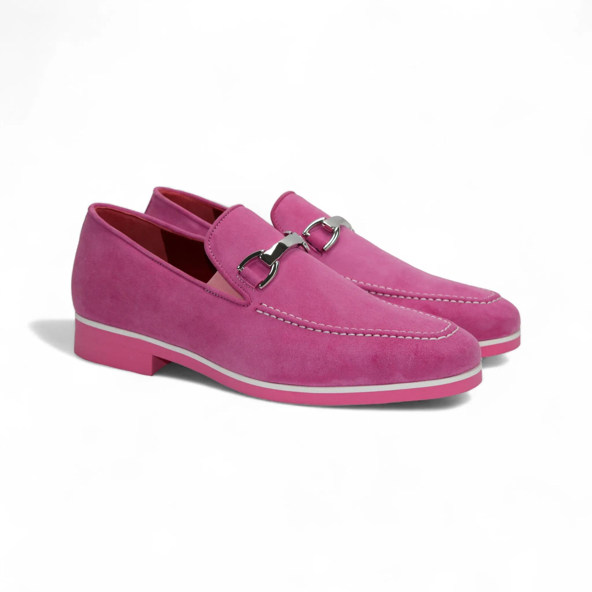 Hot Day Soft Land Emilio Franco "Nino II" Pink Loafer