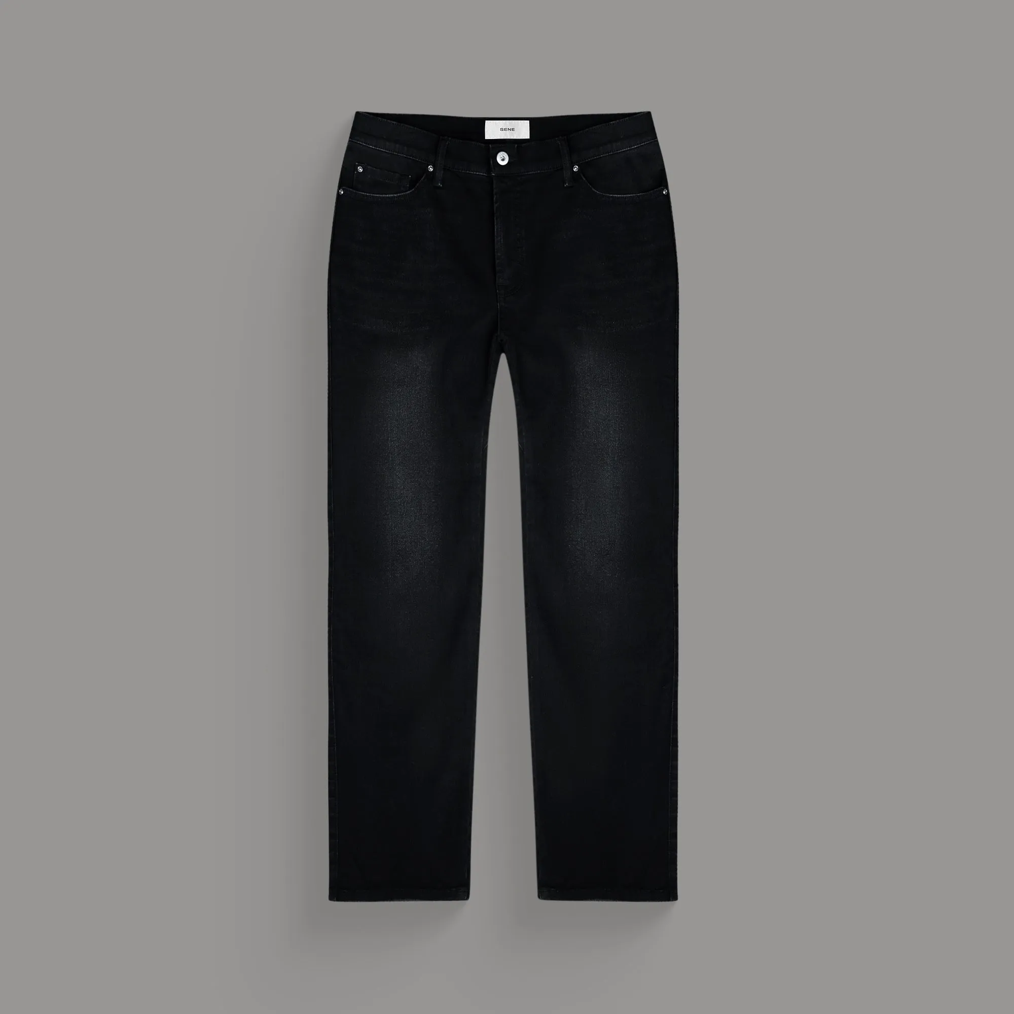 Relaxed Aesthetic High Waist Air Straight Jeans