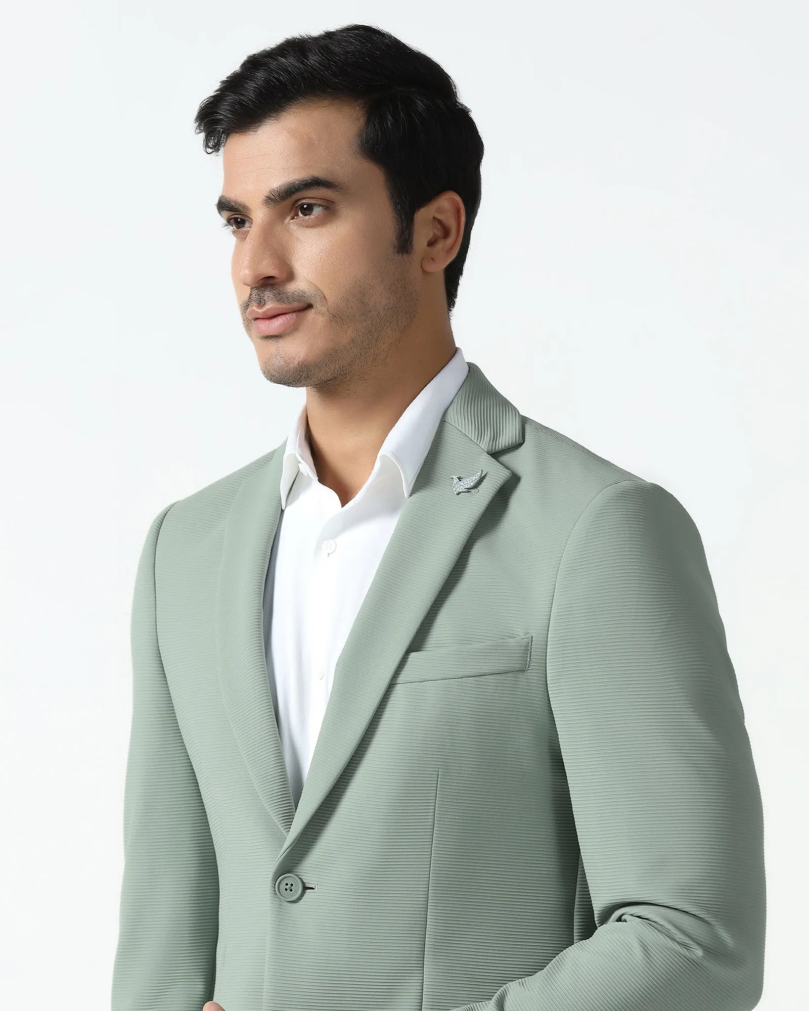 Mint TechPro Stripe Blazer - Fiesta Non Irritating Edging