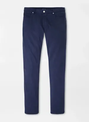 Light Coverage Premium Quality Peter Millar Wayfare Five-Pocket Pant in Navy