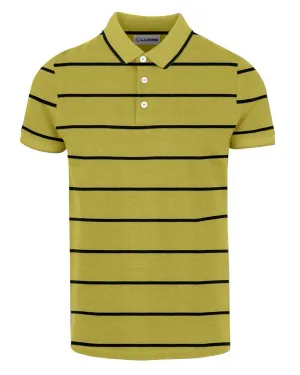 Modern Wear Yellow With Black Horizontal Stripes