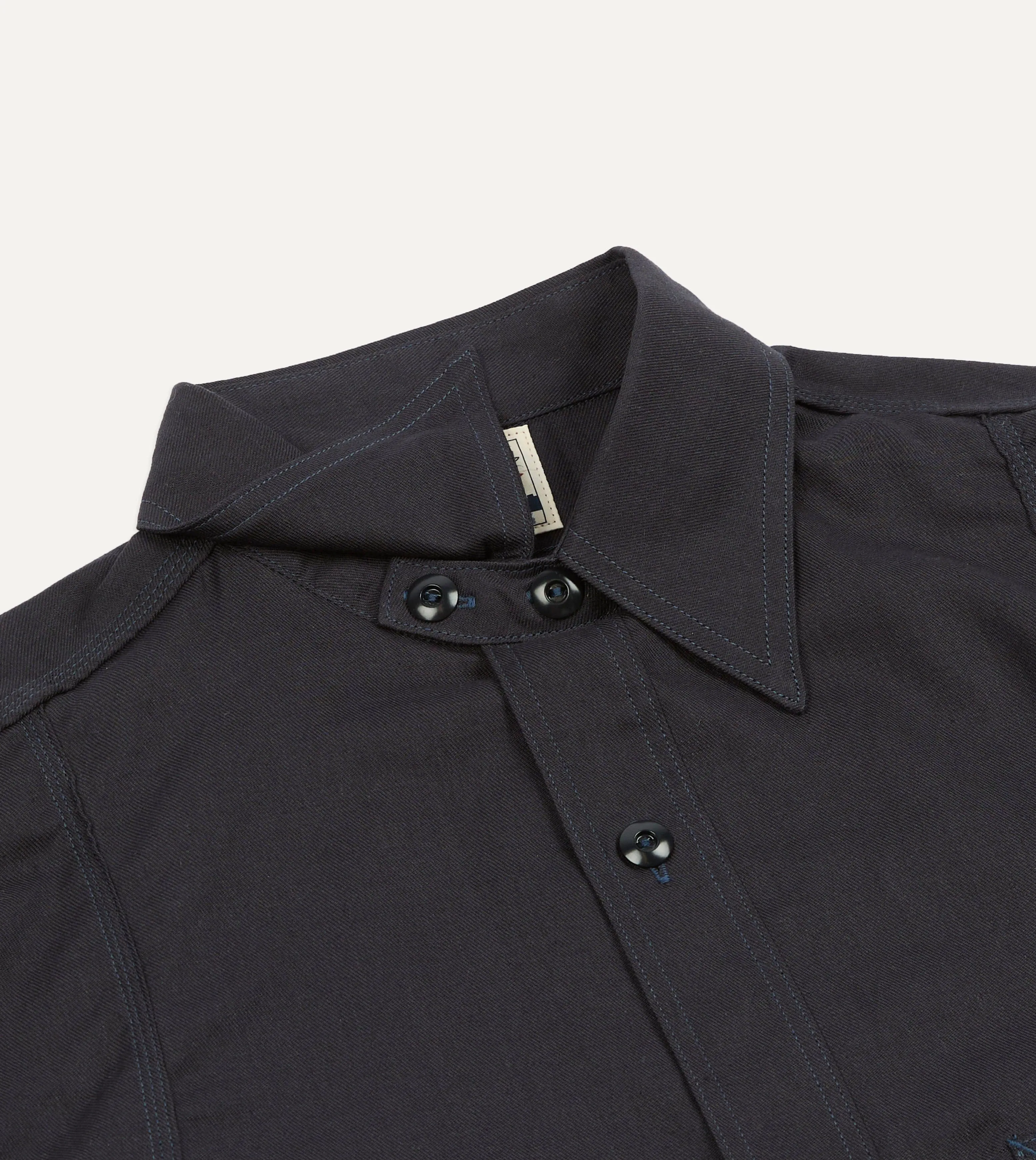 Big Yank '1920' Indigo Cotton-Linen Twill Flyer Shirt Practical Choice holiday season