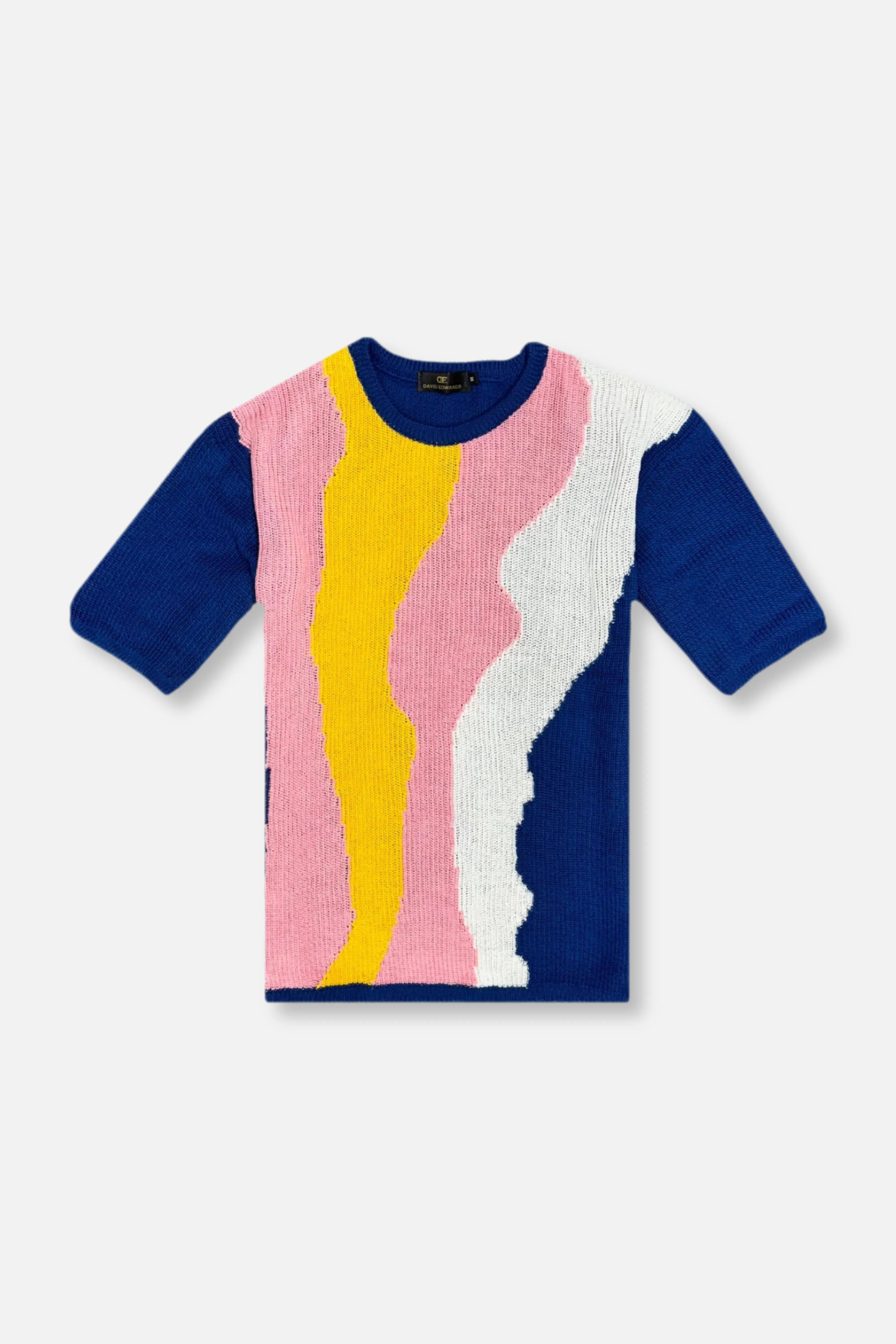 Delano Oversized Crewneck Knit T-Shirt All-Day Comfort Wear Relax Outfit