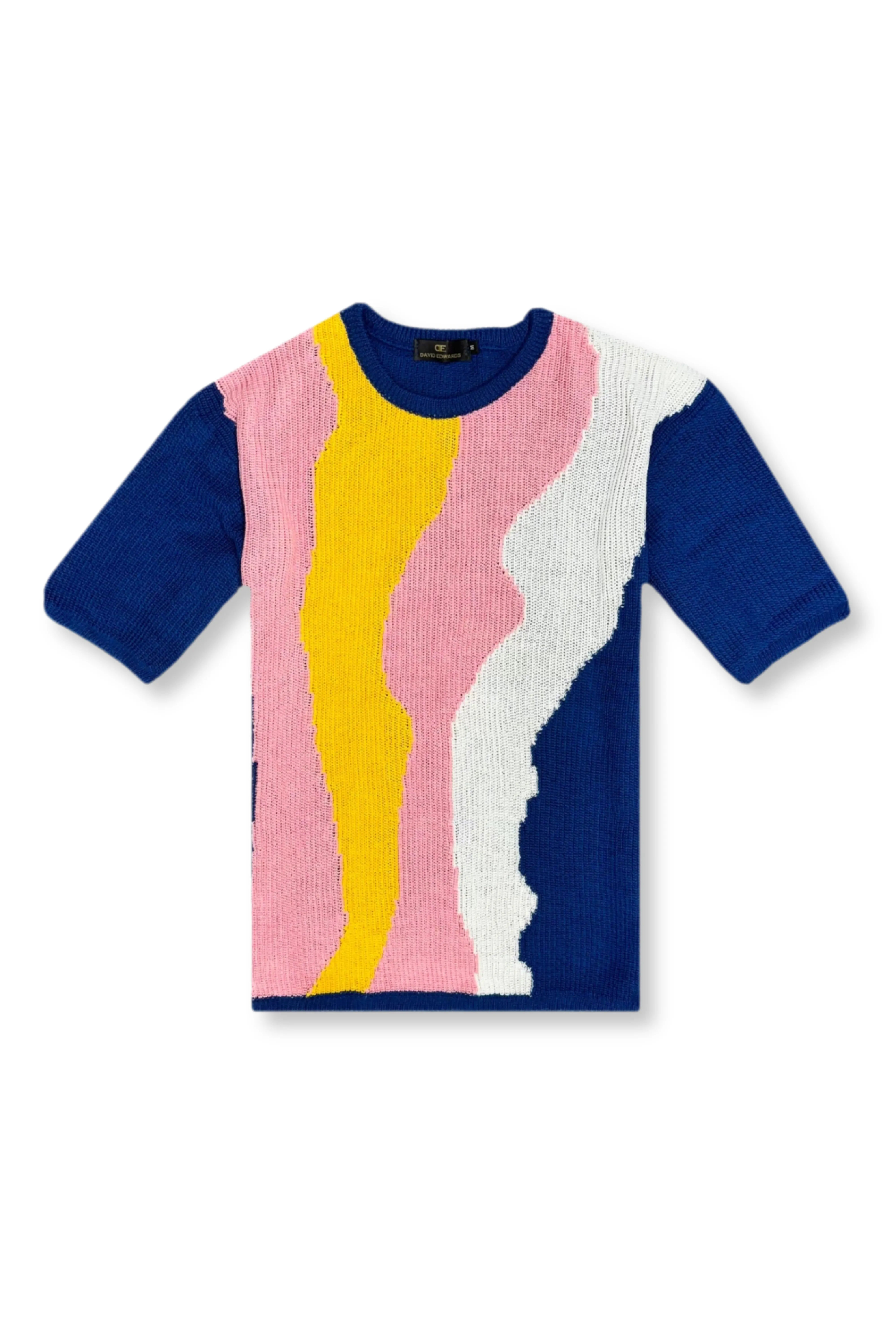 Customer Favorite Garment Washed Texture Delano Oversized Crewneck Knit T-Shirt