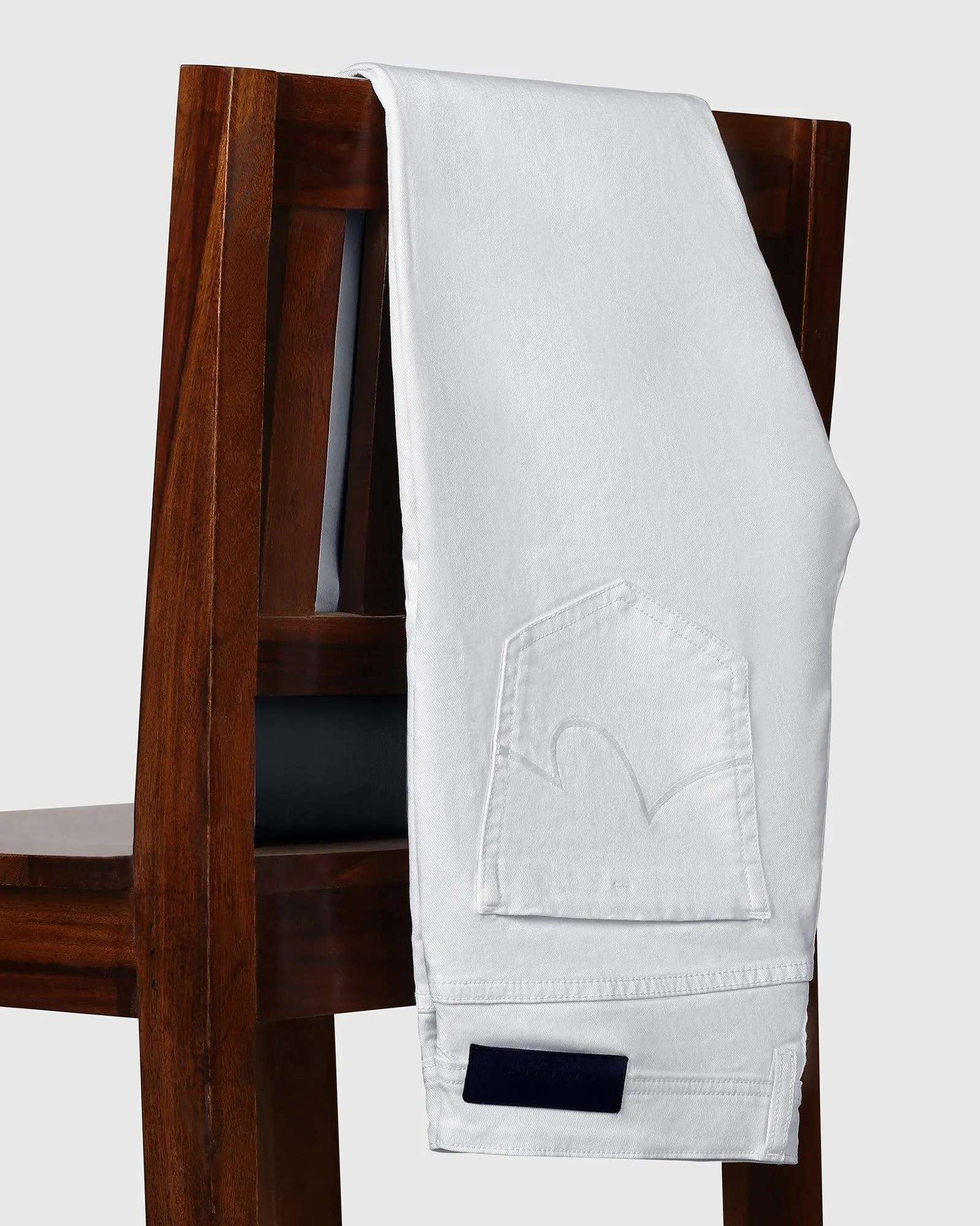 Bleed Zero Slim Yonk Fit White Jeans - Rene Spring Mood Smooth Work Meeting