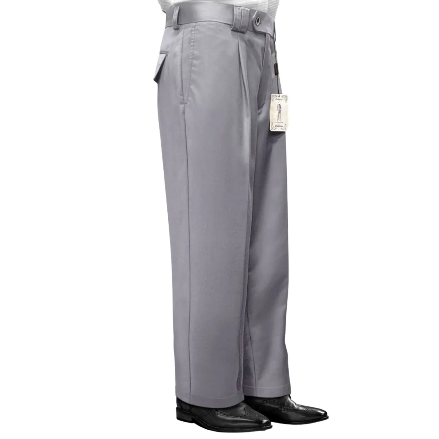 ReinforcedPockets Centauri Collection: Grey Wide-Leg Pants