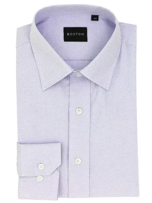 Sustainable Material Luxurious Feel Liberty Business Mauve Woven Shirt