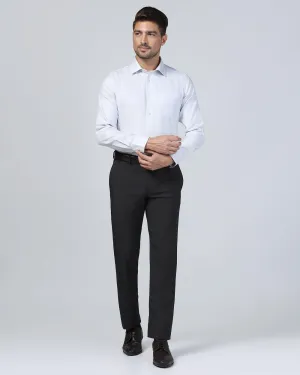 Performance Support Slim Comfort B-95 Formal Black Textured Trouser - Mazda