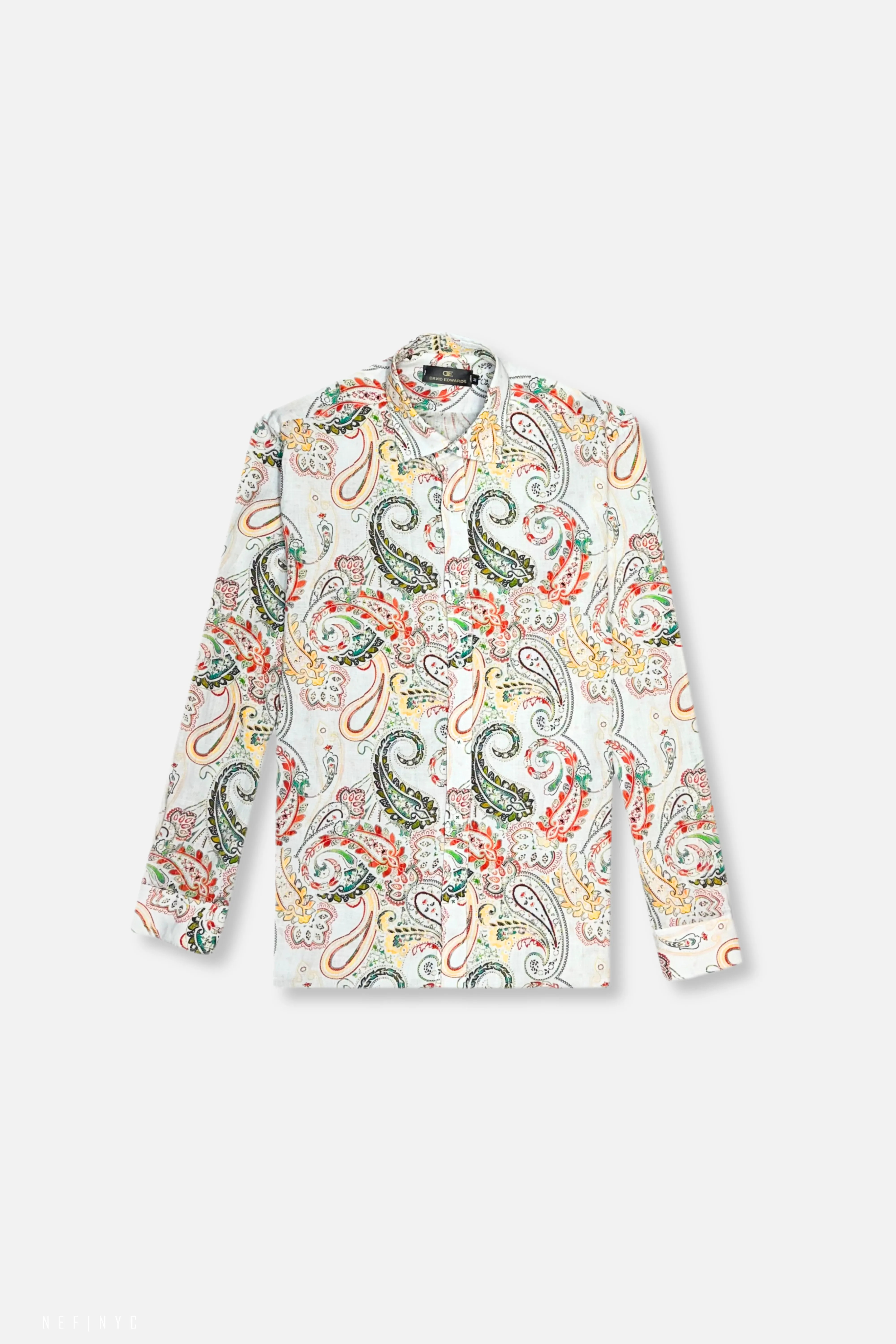 Daines Roll Tab Linen Shirt Street Wear