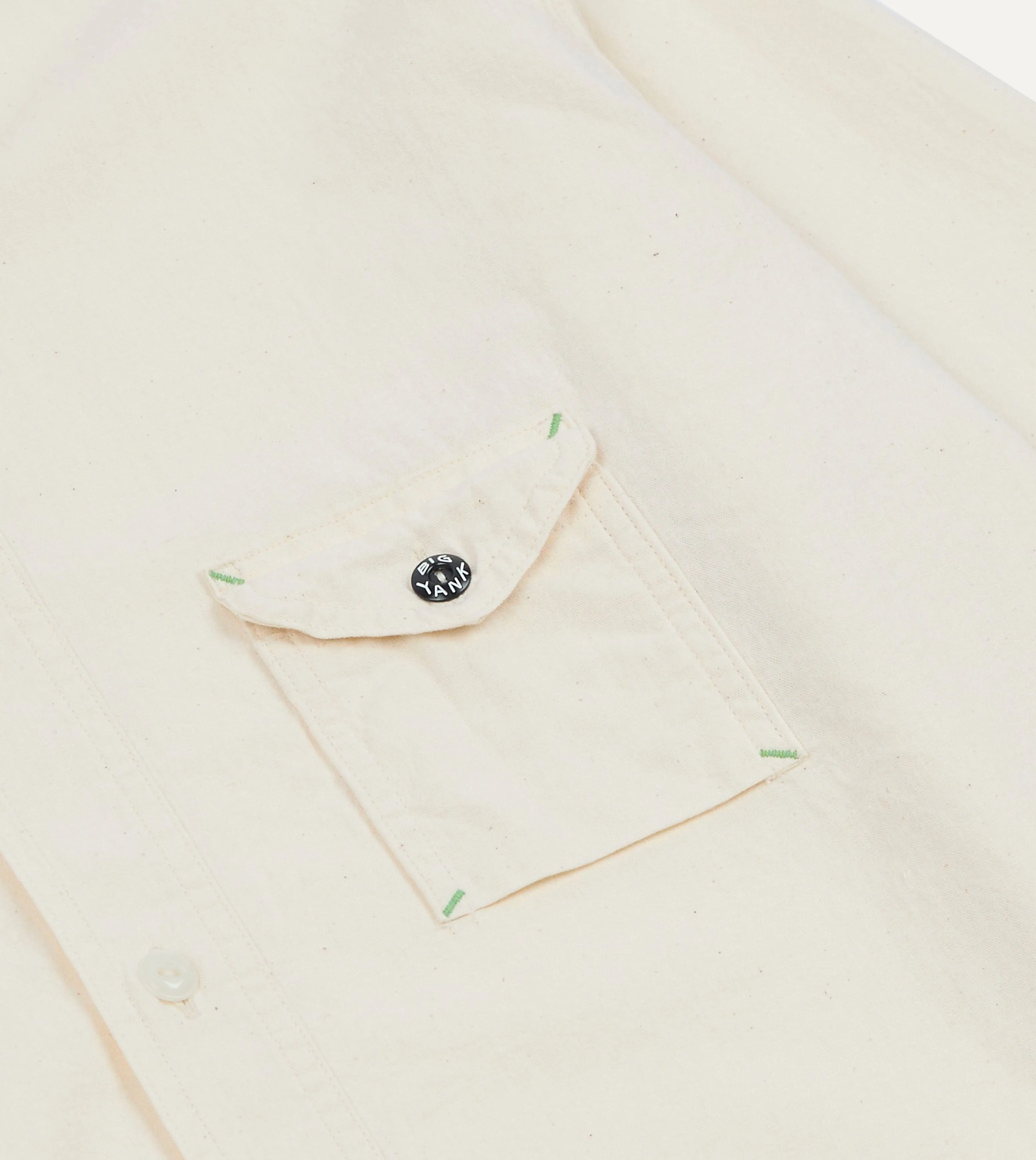 Tall Length Cool Comfort Big Yank '1935' Ecru Chambray Shirt