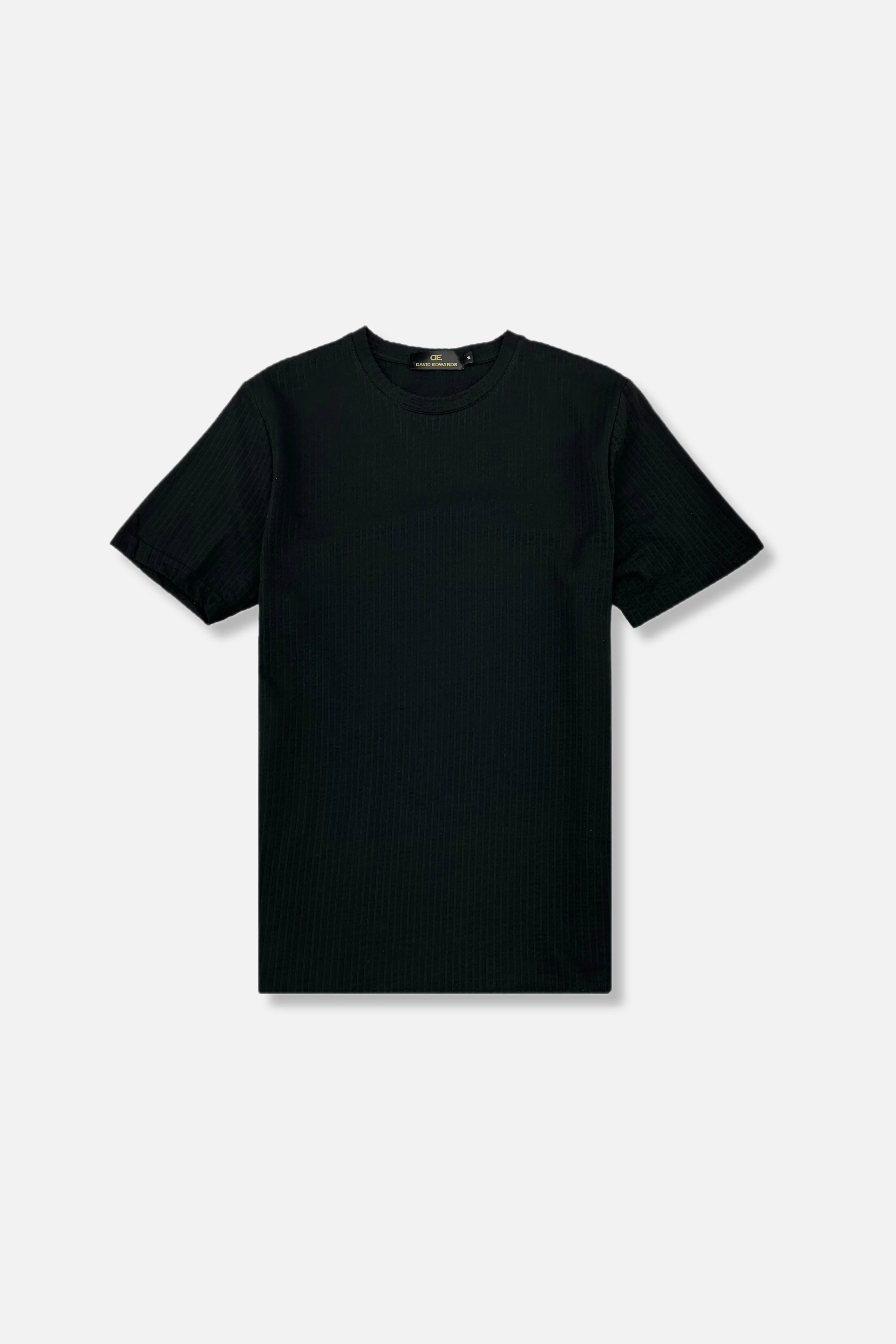 Demper Crewneck Seersucker T-Shirt Minimal Fashion
