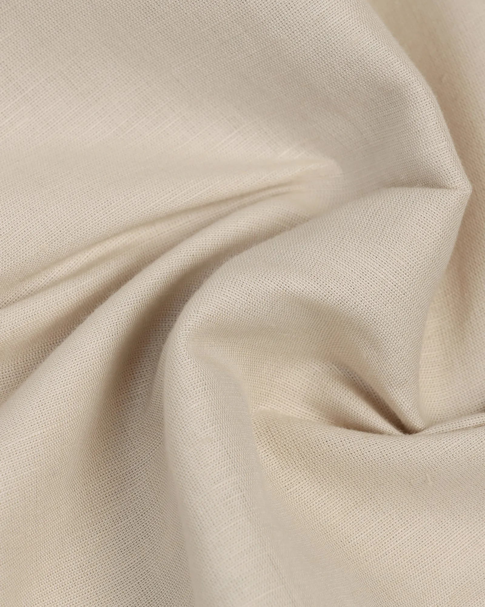 Linen Casual Natural Solid Shirt - Salmon Moisture wicking