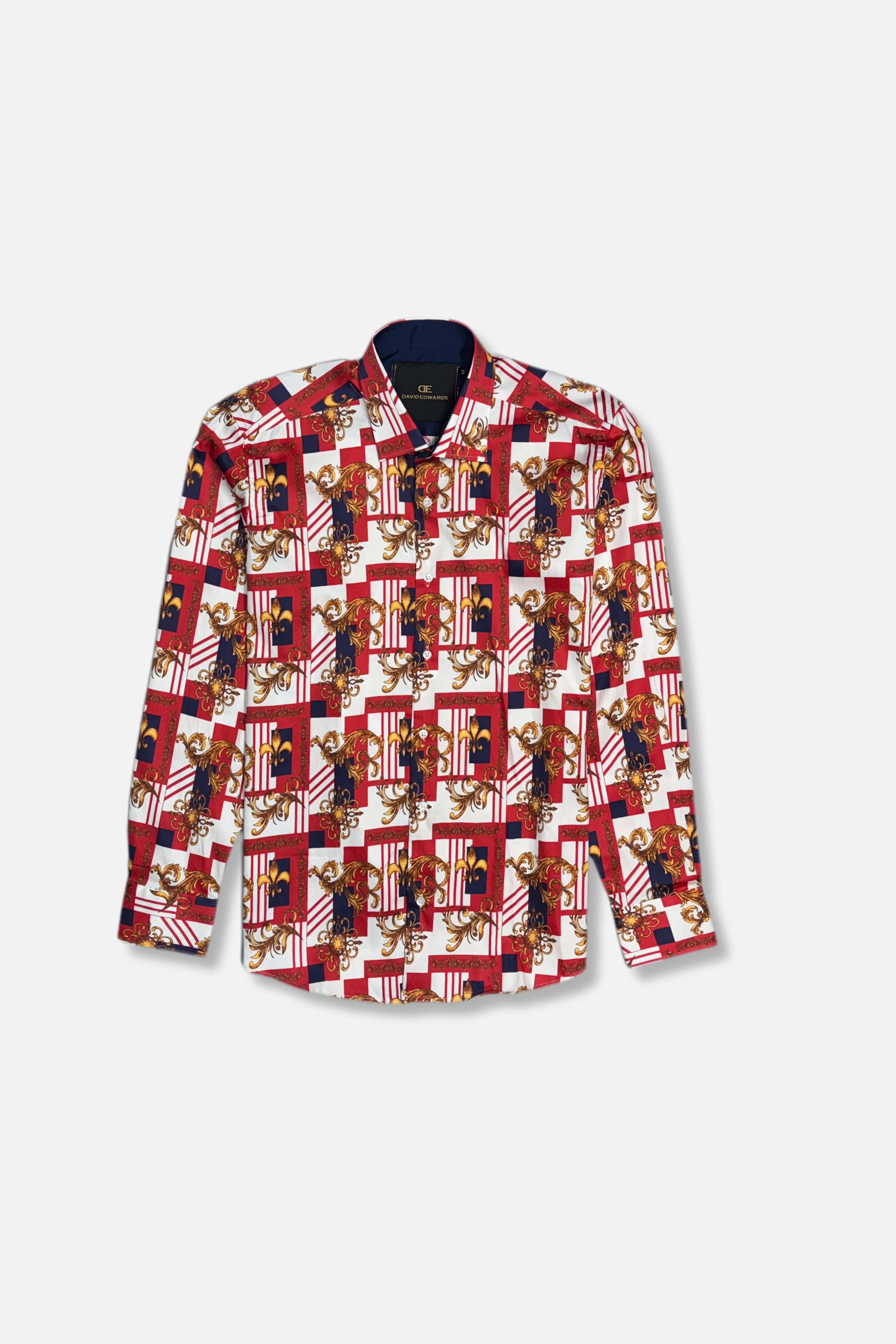 fresh start Dasser Long Sleeve Button Down Shirt