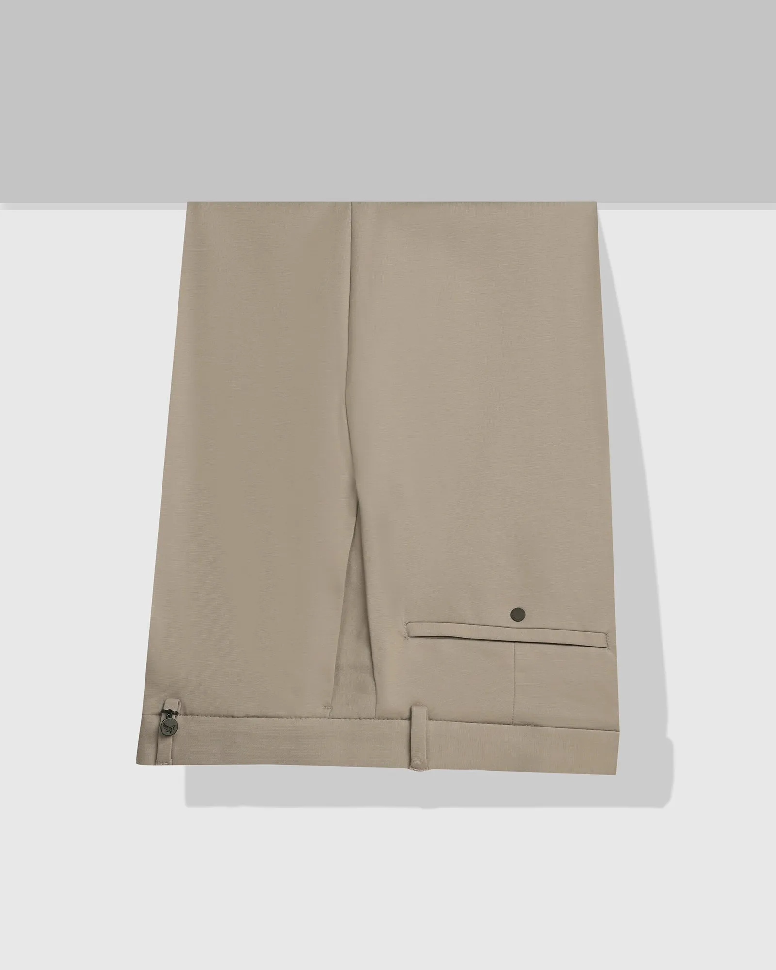 TechPro Slim Fit B-91 Formal Mouse Solid Trouser - Explorer Chilly Layering