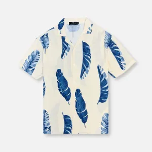 Layer Play Deater Tropical Resort Revere Collar Shirt