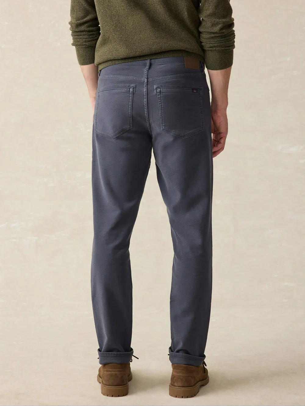 Fall Core Stretch Terry 5 Pocket - Navy