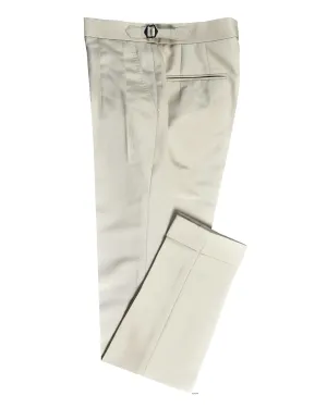 VBC: Khaki 100 % Wool Straight Leg