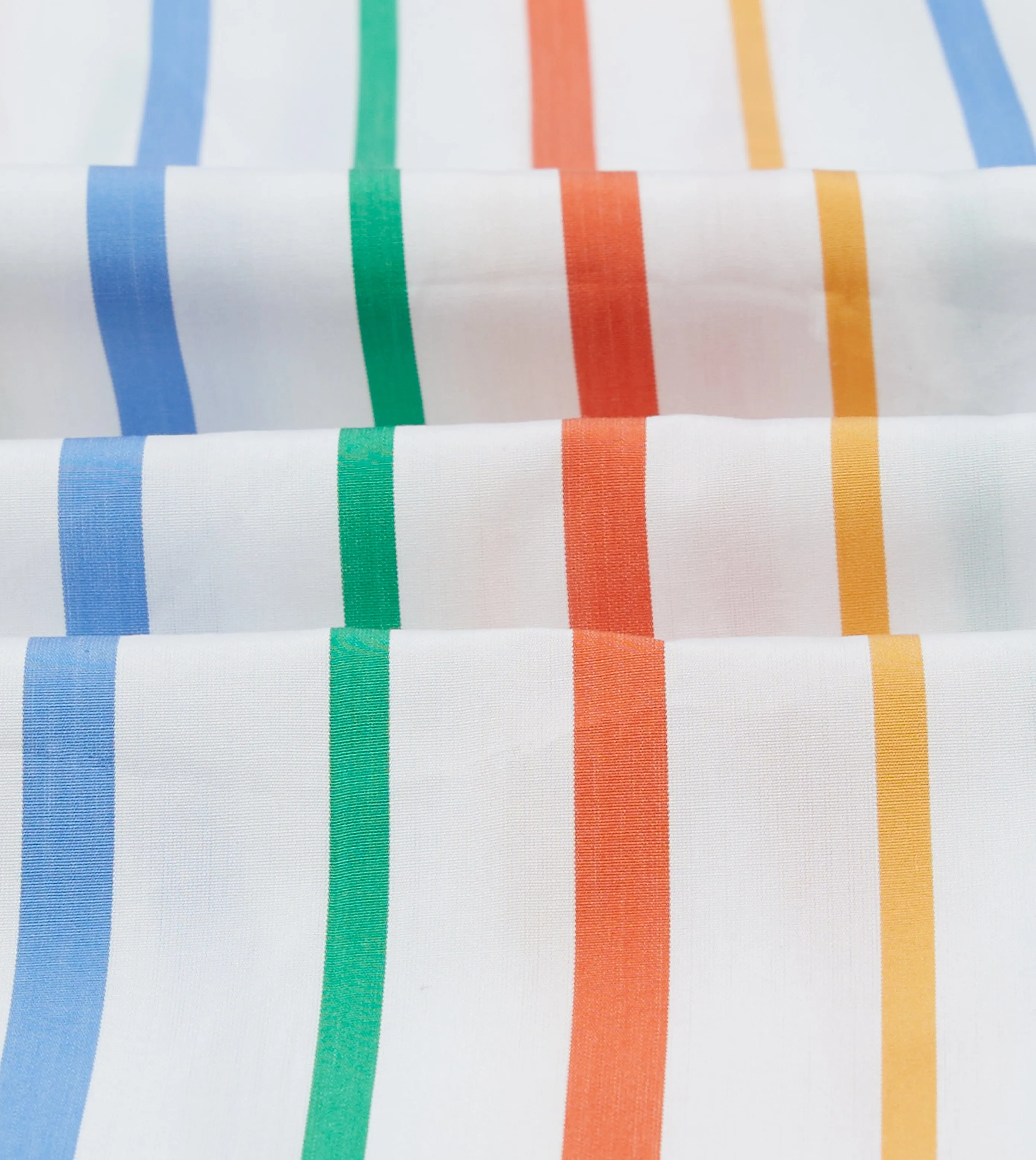 Coffee Run Wrinkle Free Care Multi Stripe Poplin Button-Down Shirt