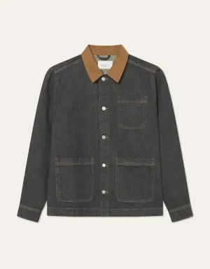 Layton Denim Overshirt - Black Group Mood