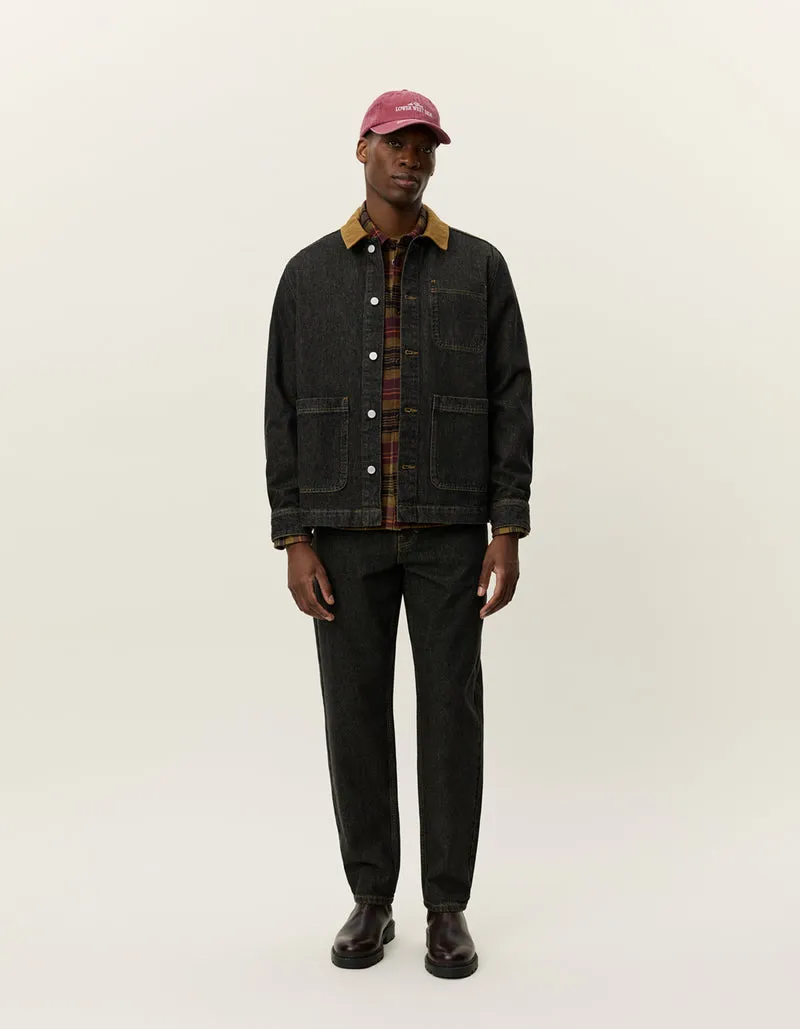 Layton Denim Overshirt - Black Royal Charm Balance Core