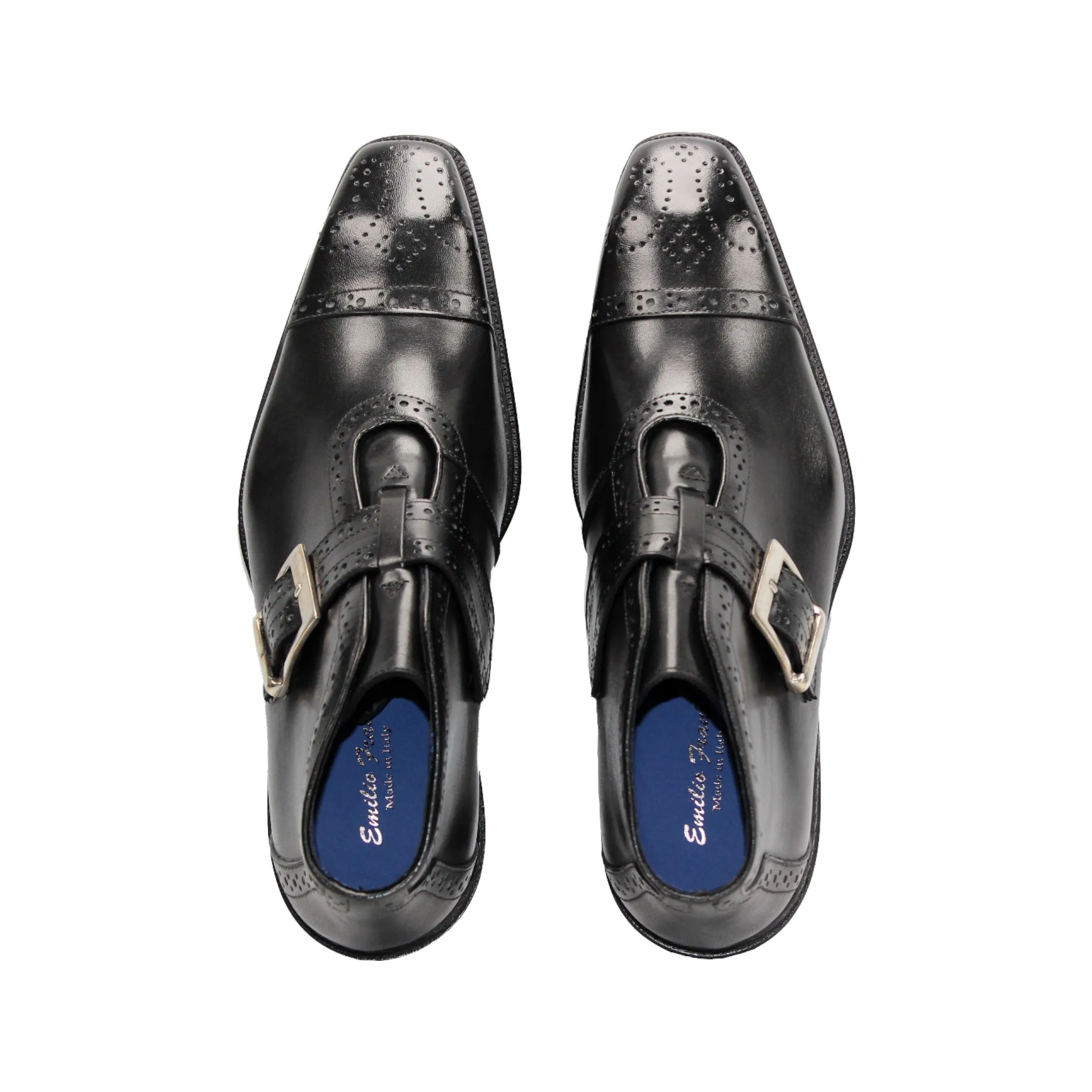 Emilio Franco "Aldo" Black Boot Crystal Glow