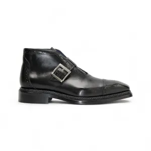Suede Soft Game Fit Emilio Franco "Aldo" Black Boot