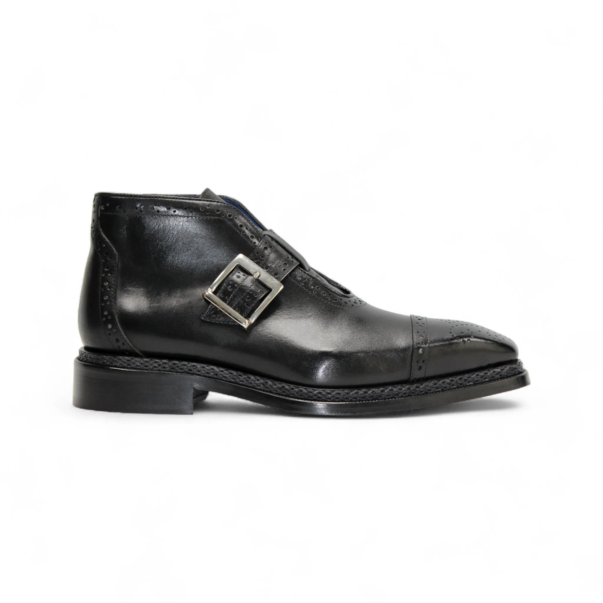 Suede Soft Game Fit Emilio Franco "Aldo" Black Boot
