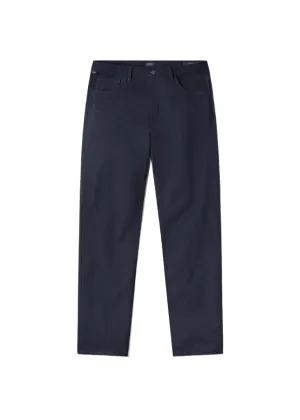 Elijah Relaxed Fit Linen Pant - Night Flight Retro cool River Flow